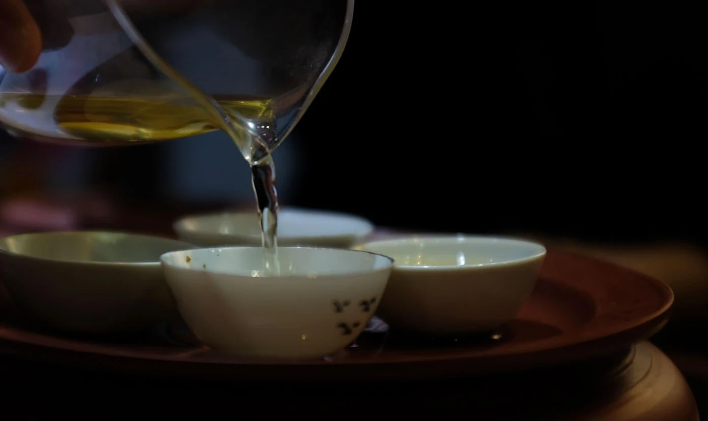大庵村宋种母树的茶汤
